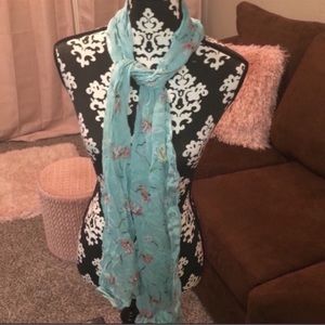 Floral scarf